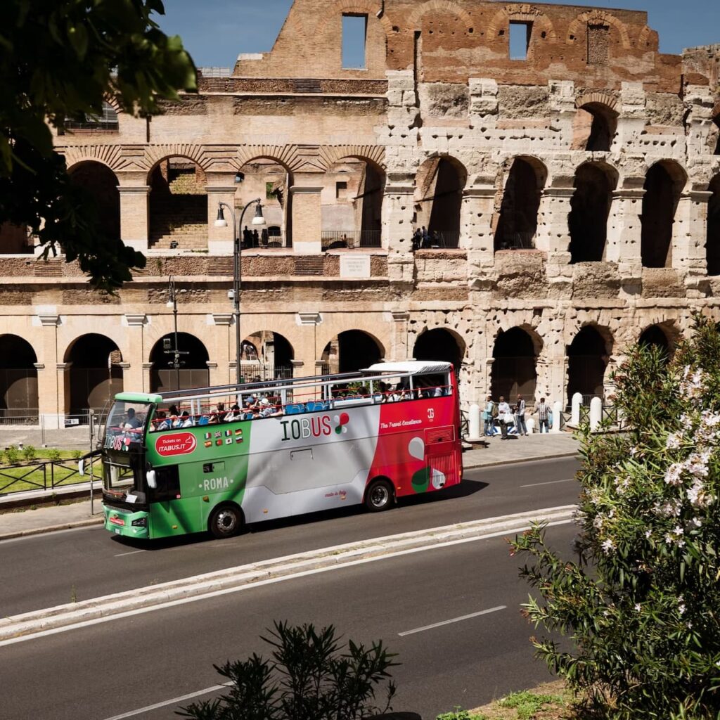 castel sant'angelo e autobus roma