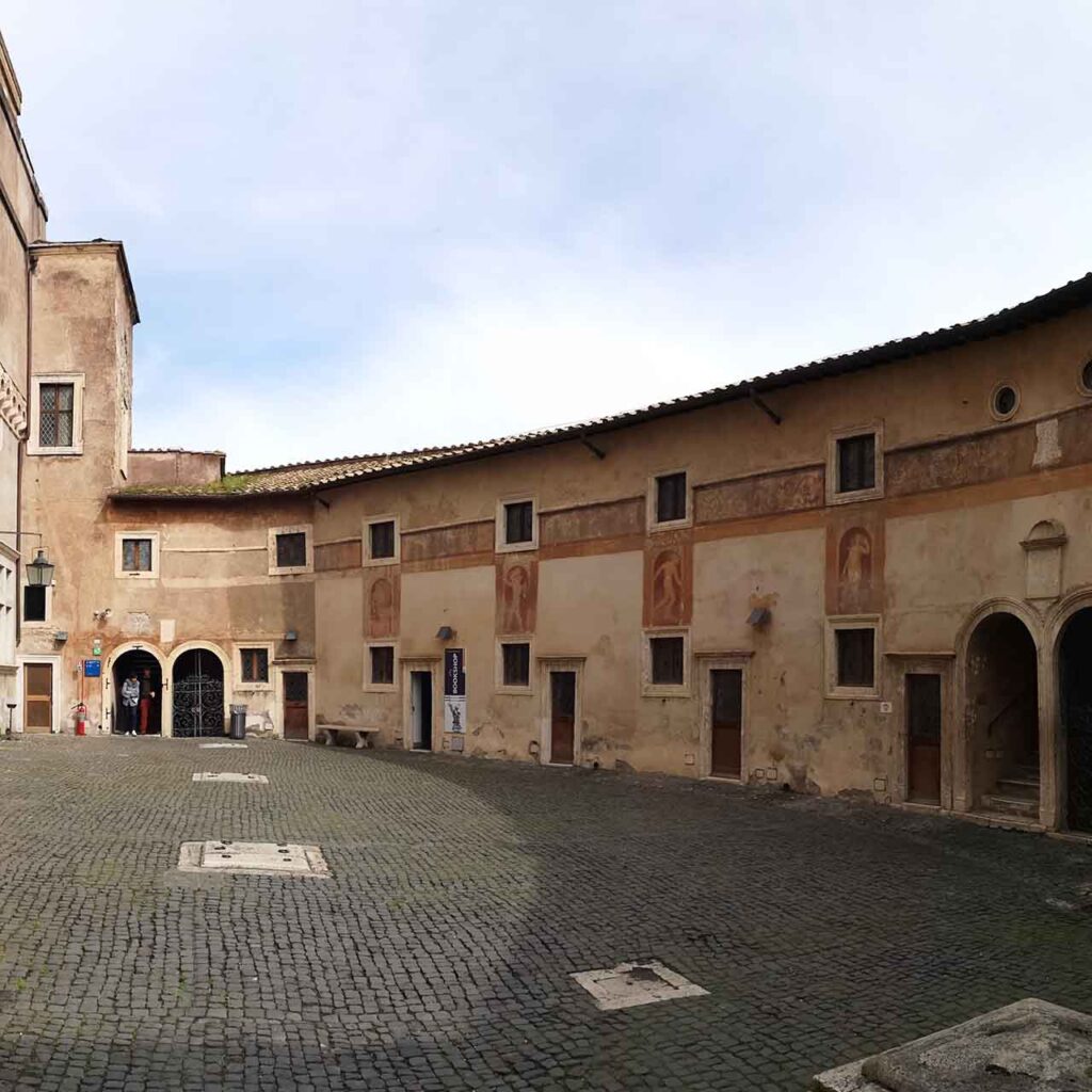 cortile alessandro VI castel sant'angelo
