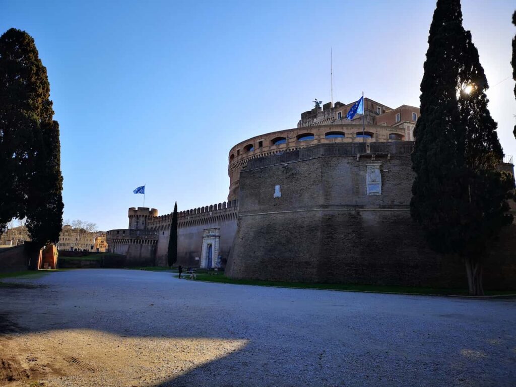 giardini di castel santangelo